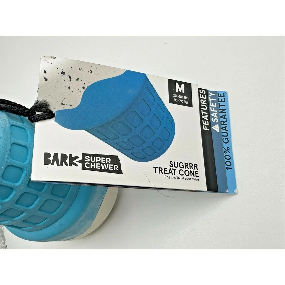 Bark Super Chewer M Sugrrr Treat Cone - Treat Dispensing